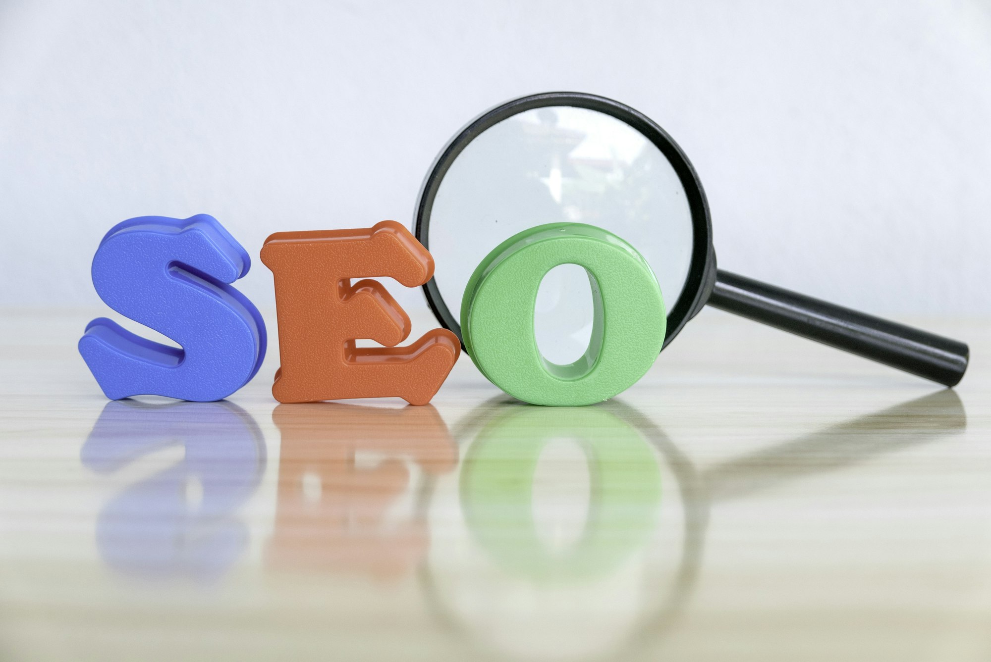 Search engine optimization.Concept of marketing, ranking, traffic of website internet business